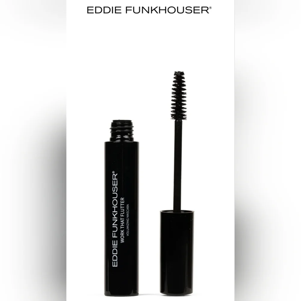 EDDIE FUNKHOUSER ALL EYE NEED Set: Mascara & Eyeliner Trio NEW
